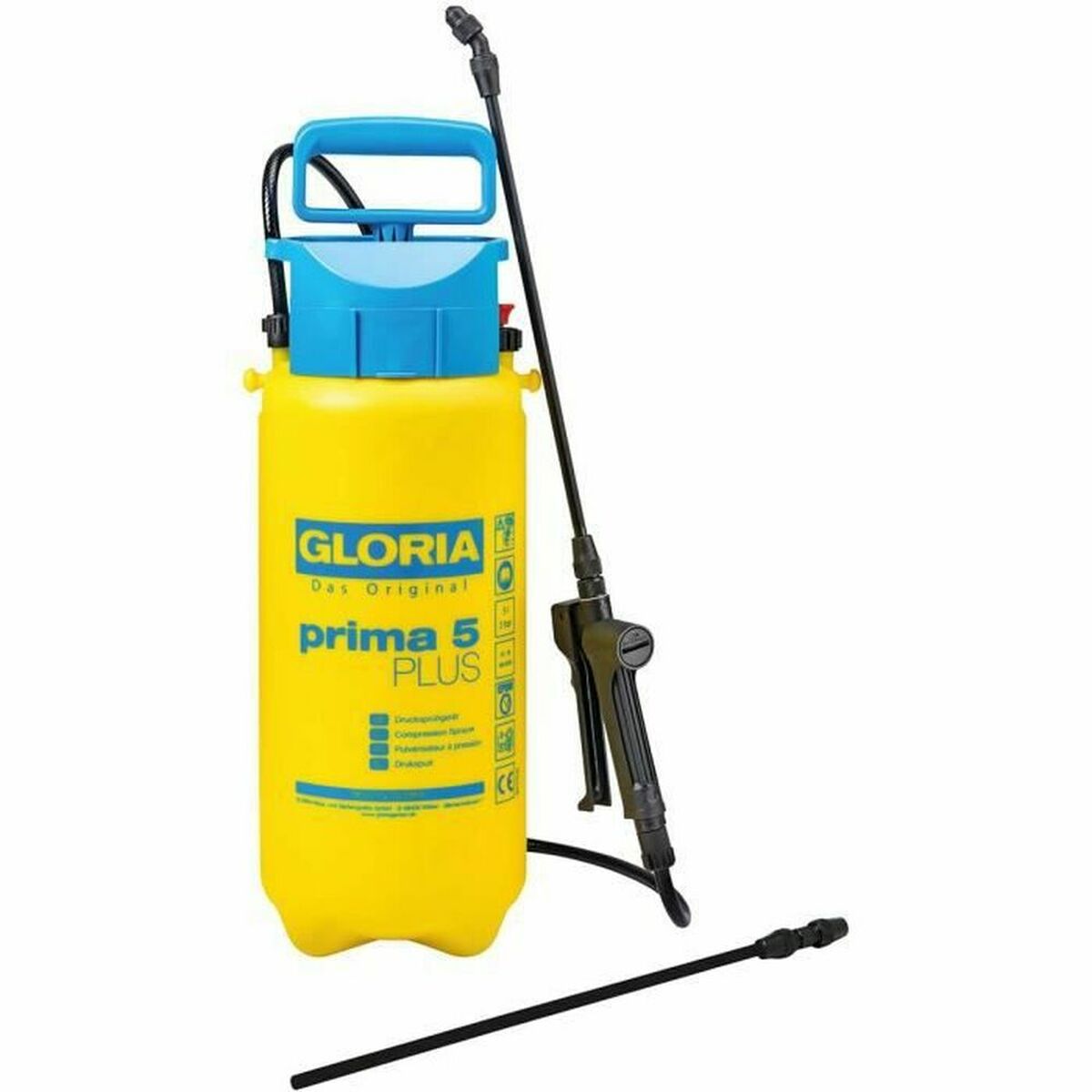 Garden Pressure Sprayer Gloria Prima 5 Plus 5 L Gloria