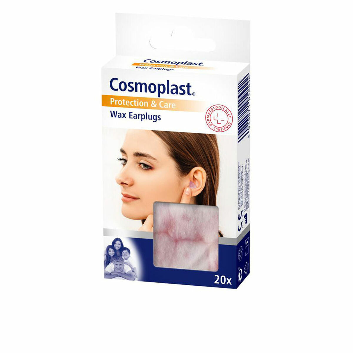 Earplugs Cosmoplast Wax 20 Units