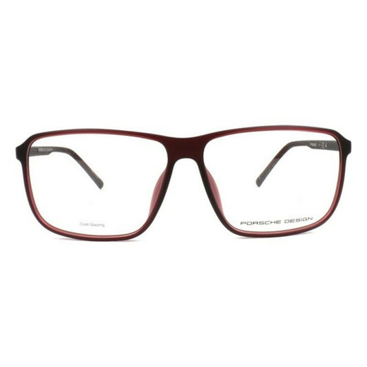 Men' Spectacle frame Porsche P8269-C Red ø 60 mm Porsche