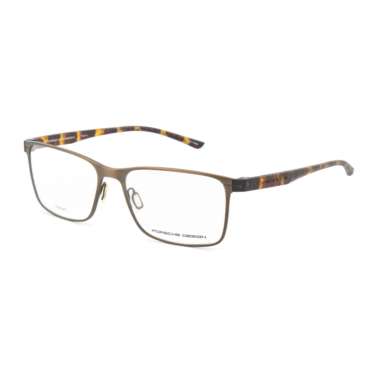 Men' Spectacle frame Porsche Design P8346-E-57 Golden ø 57 mm Porsche Design