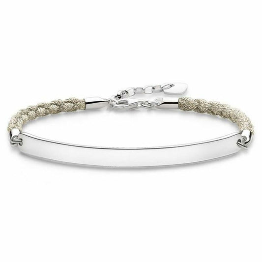 Ladies' Bracelet Thomas Sabo LBA0029-173-19 Silver White 15-18 cm 19,5 cm