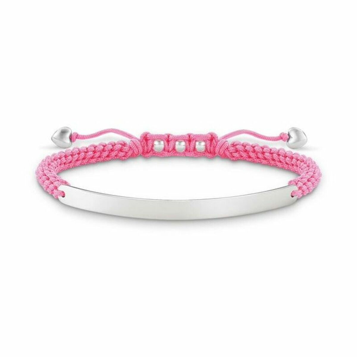 Ladies' Bracelet Thomas Sabo LBA0049-173-9 16 - 19 cm Silver Pink 21 cm Thomas Sabo