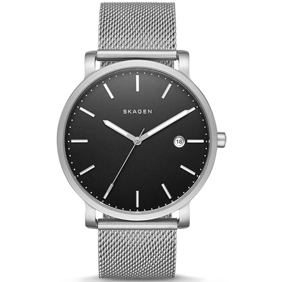 Men's Watch Skagen HAGEN Black (Ø 40 mm) Skagen