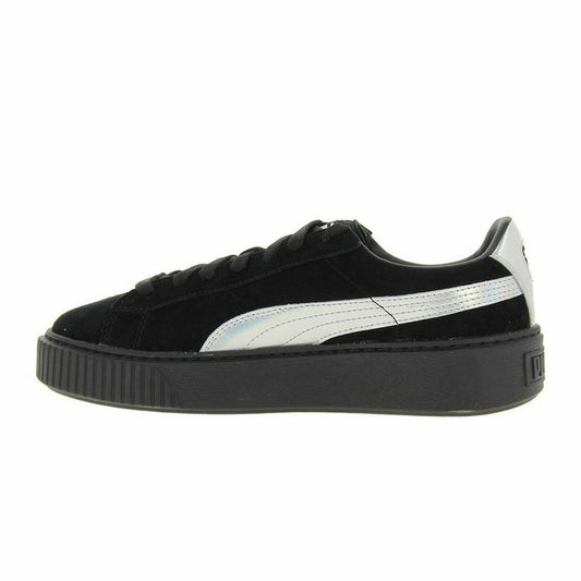 Sports Trainers for Women Puma Suede Platform Explos Black Puma