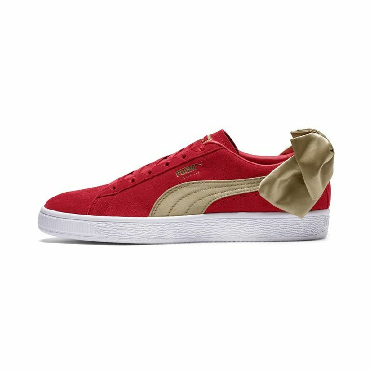 Women's casual trainers Puma Sportswear Suede Bow Varsity Red Puma