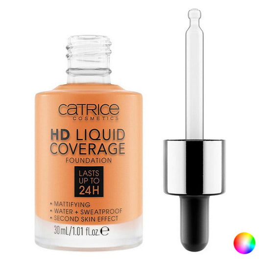 Liquid Make Up Base Hd Liquid Coverage Foundation Catrice