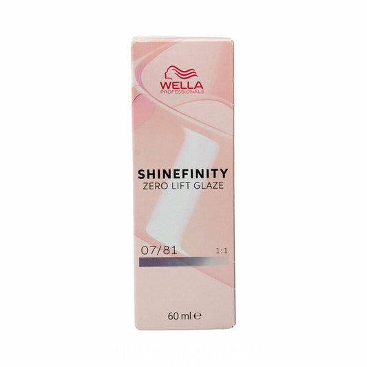 Permanent Colour Wella Shinefinity Nº 07/81 (60 ml)