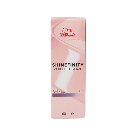 Permanent Dye Wella Shinefinity Color Nº 04/12 60 ml Wella