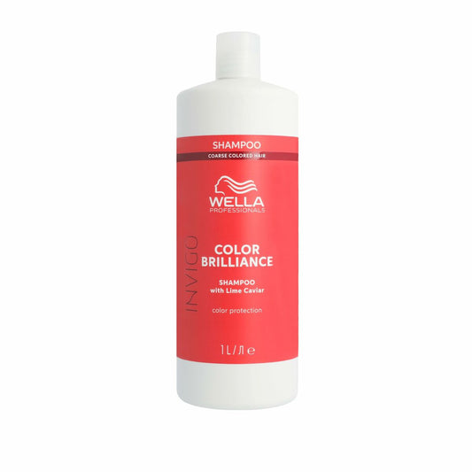 Colour Revitalizing Shampoo Wella Invigo Color Brilliance Coloured Hair Thick hair 1 L