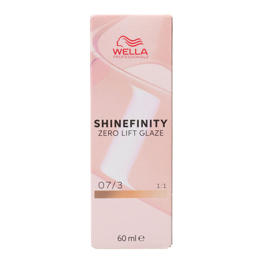 Semi-Permanent Tint Wella Shinefinity Color Nº 07.3 60 ml Wella