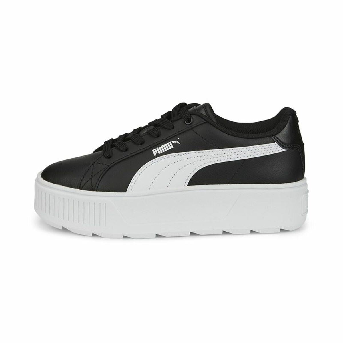 Sports Shoes for Kids Puma Karmen L White/Black Puma