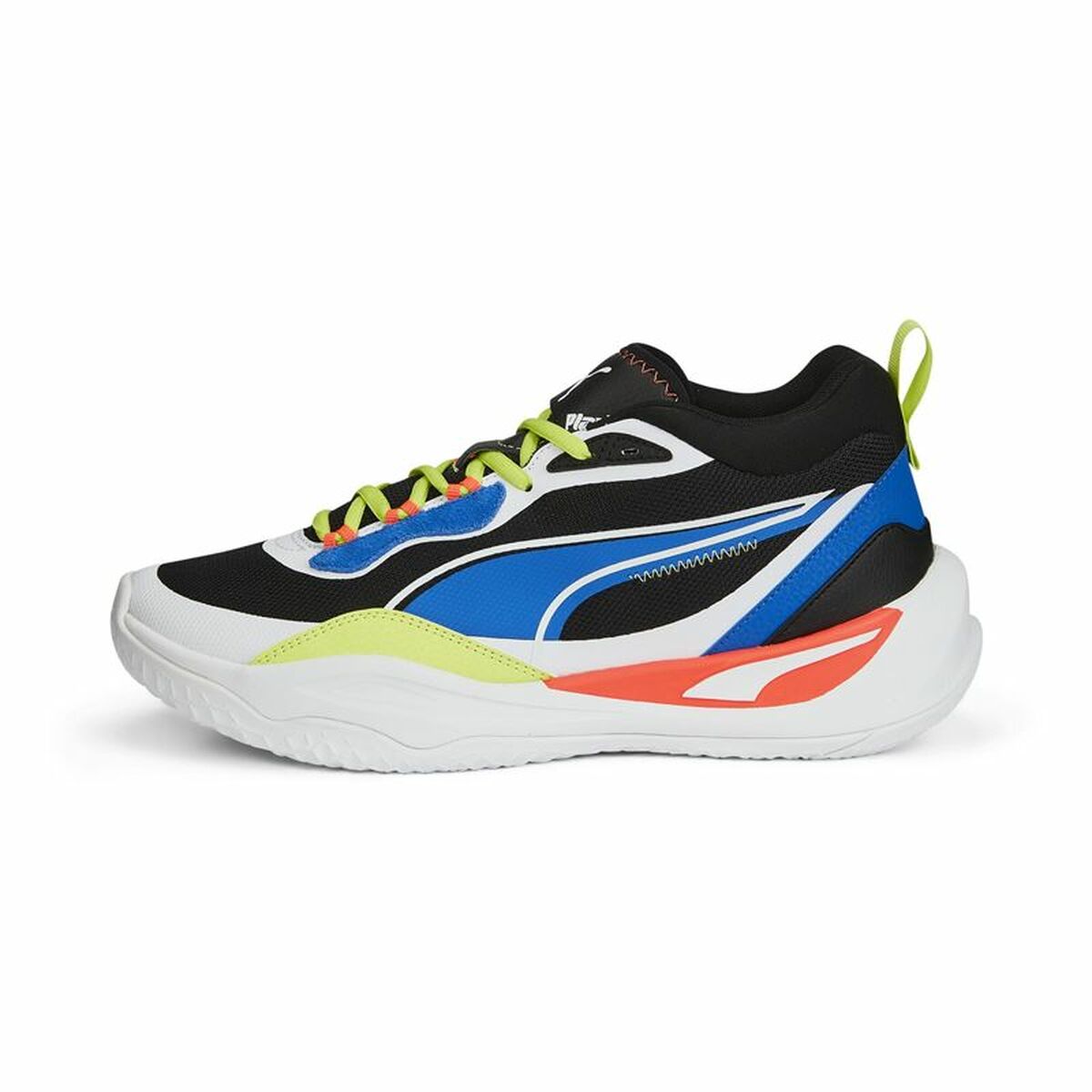 Running Shoes for Kids Puma Playmaker Black Multicolour Puma