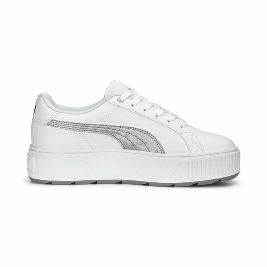 Women's casual trainers Puma Karmen Space Metalli White Puma