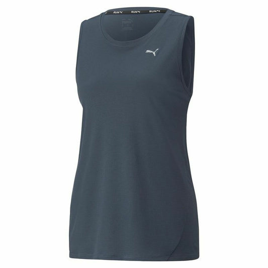 Women’s Short Sleeve T-Shirt Puma Run Favorite Tank Dark blue Lady Puma