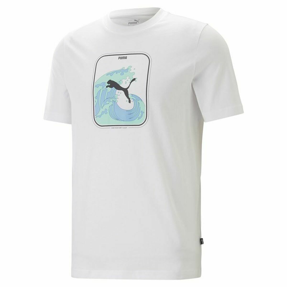 T-shirt Puma Graphics Wave White Men Puma