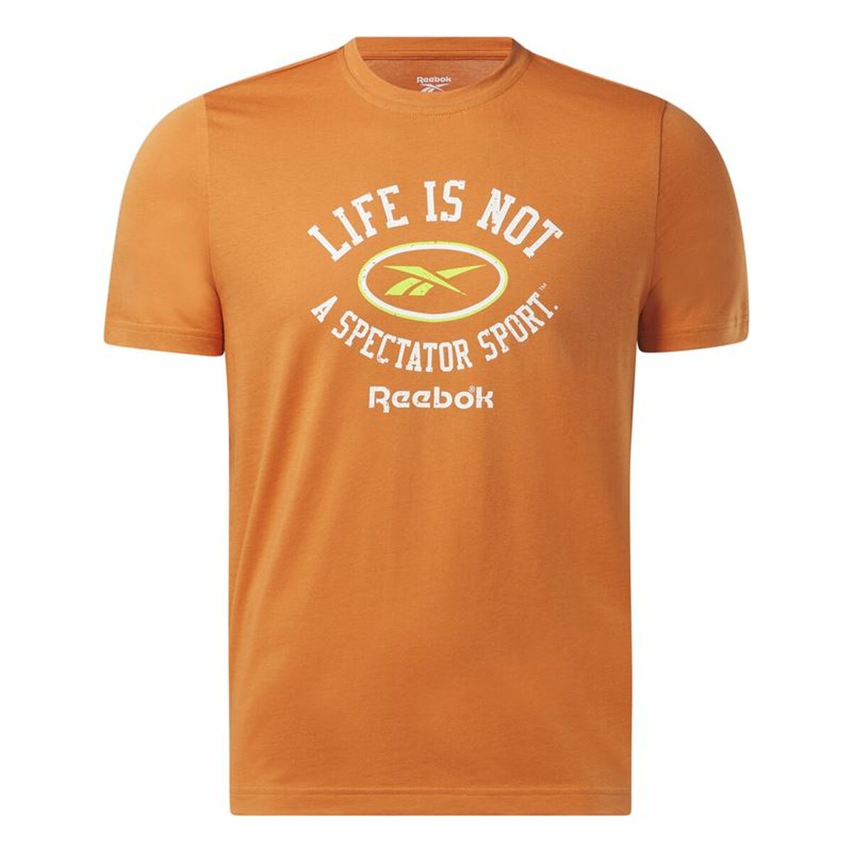 Men’s Short Sleeve T-Shirt Reebok Graphic Series Orange Reebok