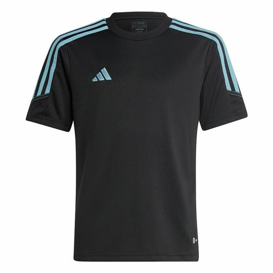 Child's Short Sleeve T-Shirt Adidas Tiro 23 Black Adidas