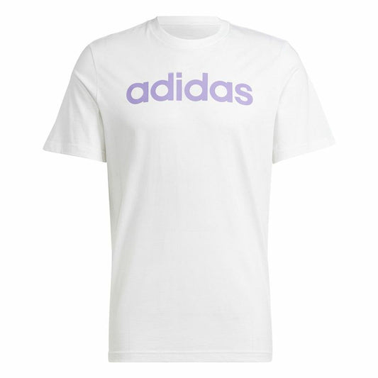 Men’s Short Sleeve T-Shirt Adidas Essentials White Adidas