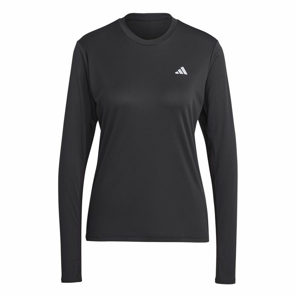 Women's long sleeve T-shirt Adidas Run It Black Adidas