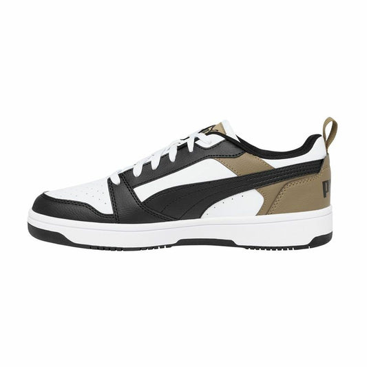 Men's Trainers Puma Rebound V6 Low White Brown Puma