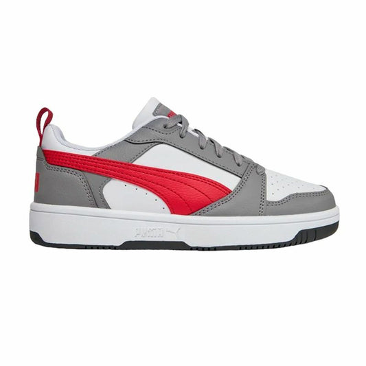 Children’s Casual Trainers Puma Rebound V6 Grey Puma