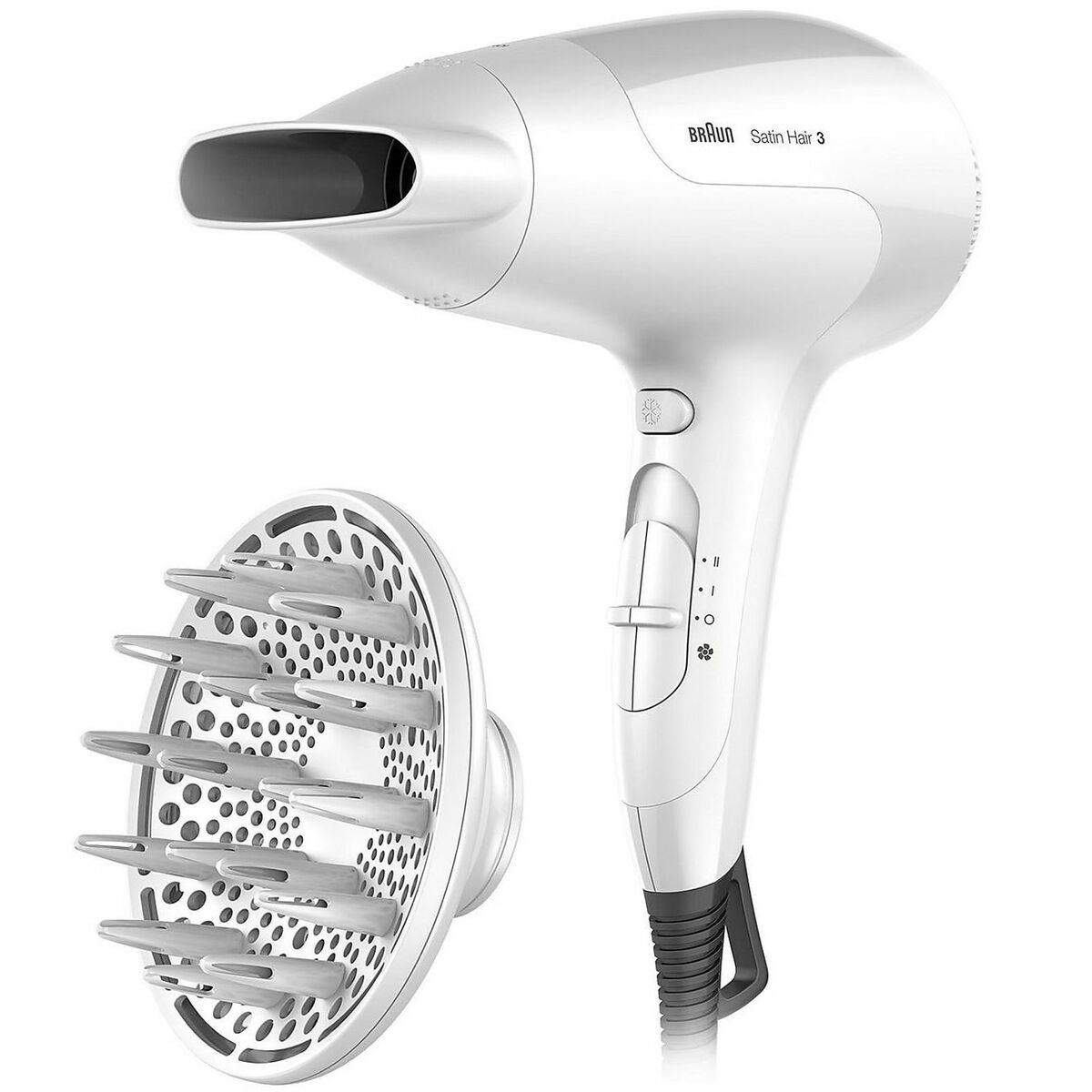 Hairdryer Braun BRHD385E White 2000 W Braun