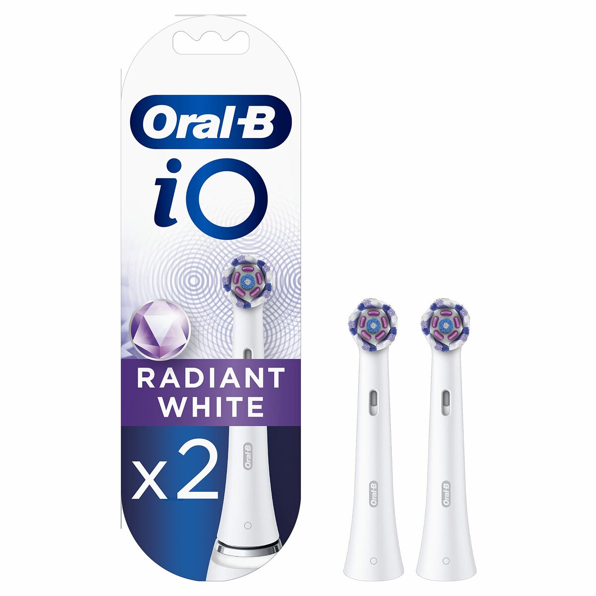 Replacement Head Oral-B IO WW-2FFS 2UD White 2 Units Oral-B