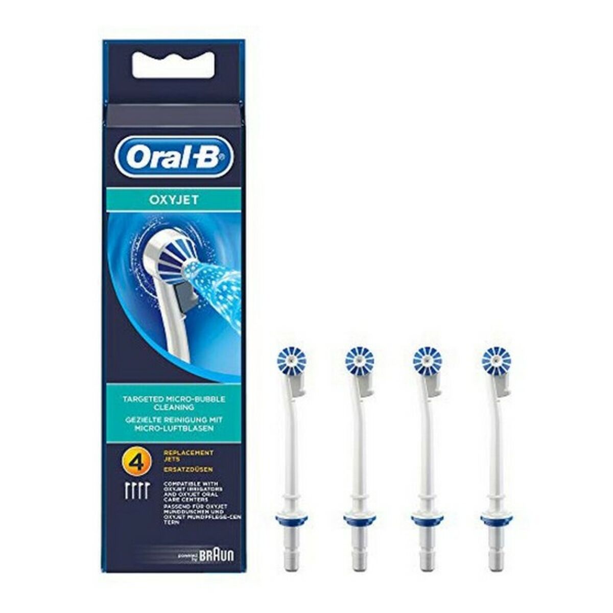 Spare for Electric Toothbrush Oral-B ED 17-4 White 4 Units Oral-B