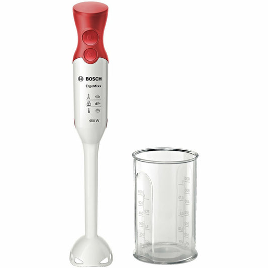 Hand-held Blender BOSCH MSM64010 White Red 450 W BOSCH