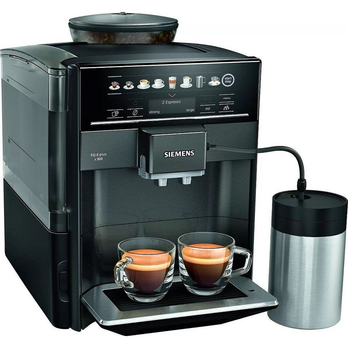 Superautomatic Coffee Maker Siemens AG TE653M19RW Black 1500 W 15 bar 300 g 1,7 L Siemens AG