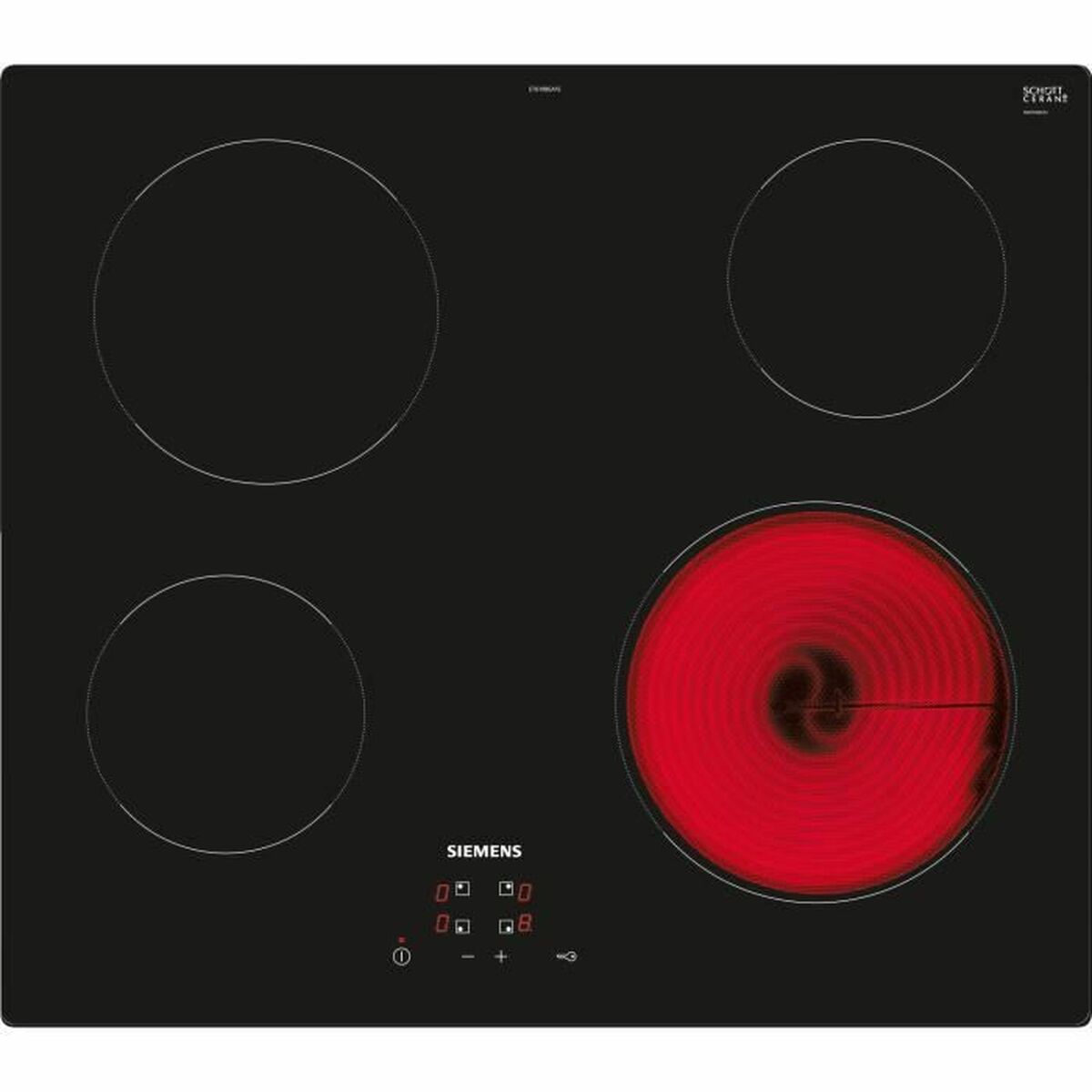 Glass-Ceramic Hob Siemens AG ET61RBEB8E 60 cm Siemens AG