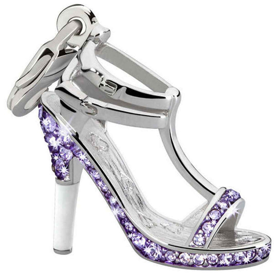 Woman's charm link Glamour GS4-19 | Purple (4 cm) Glamour