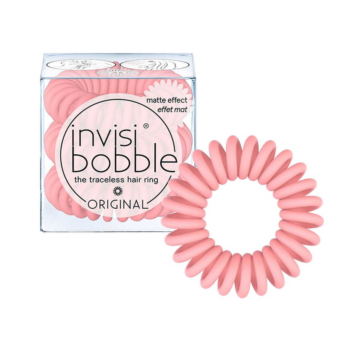 Hair ties Invisibobble ORIGINAL Pink 3 Units Invisibobble