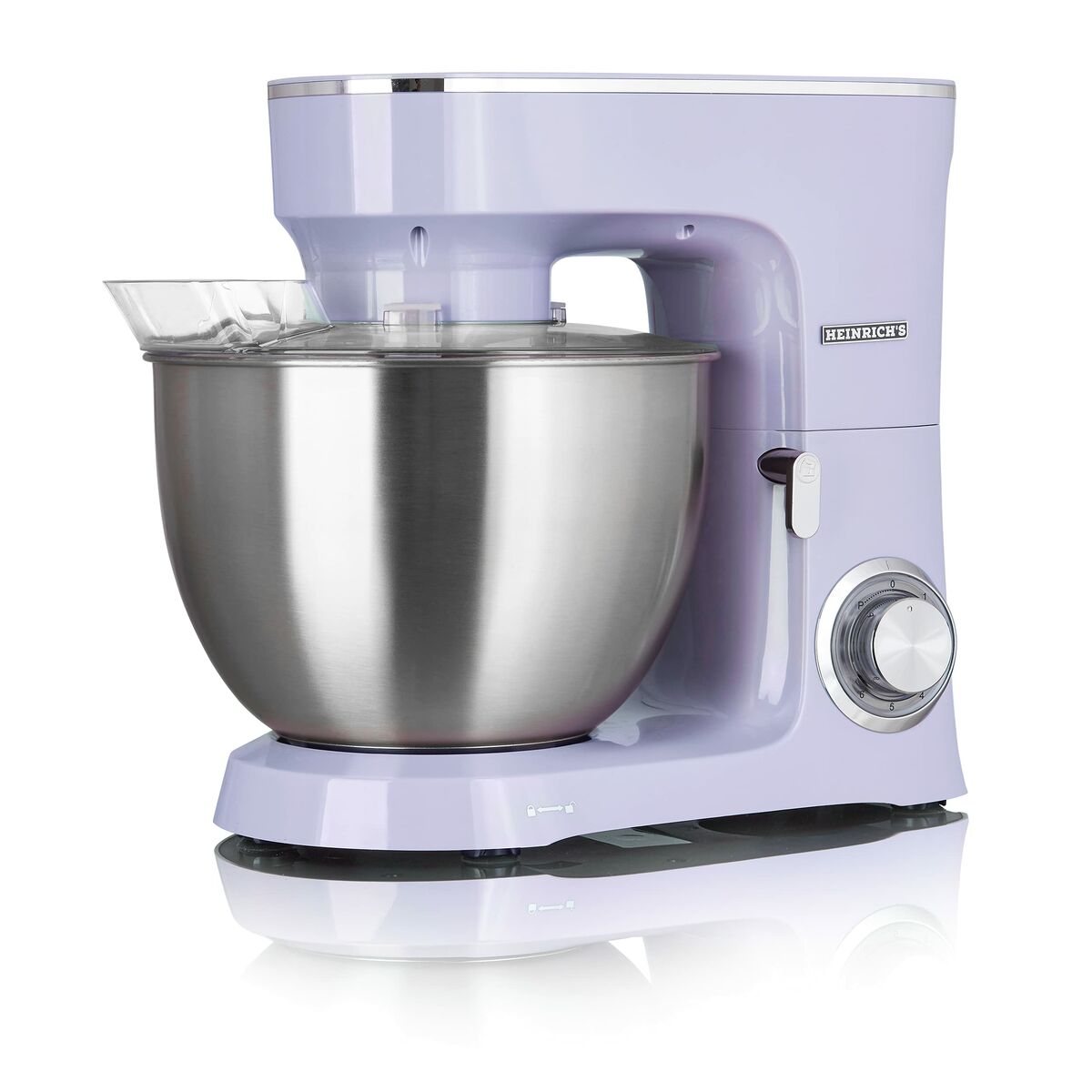 Food Processor Heinrich's HKM 8078 LILA Lilac 1500 W 8 L Heinrichs