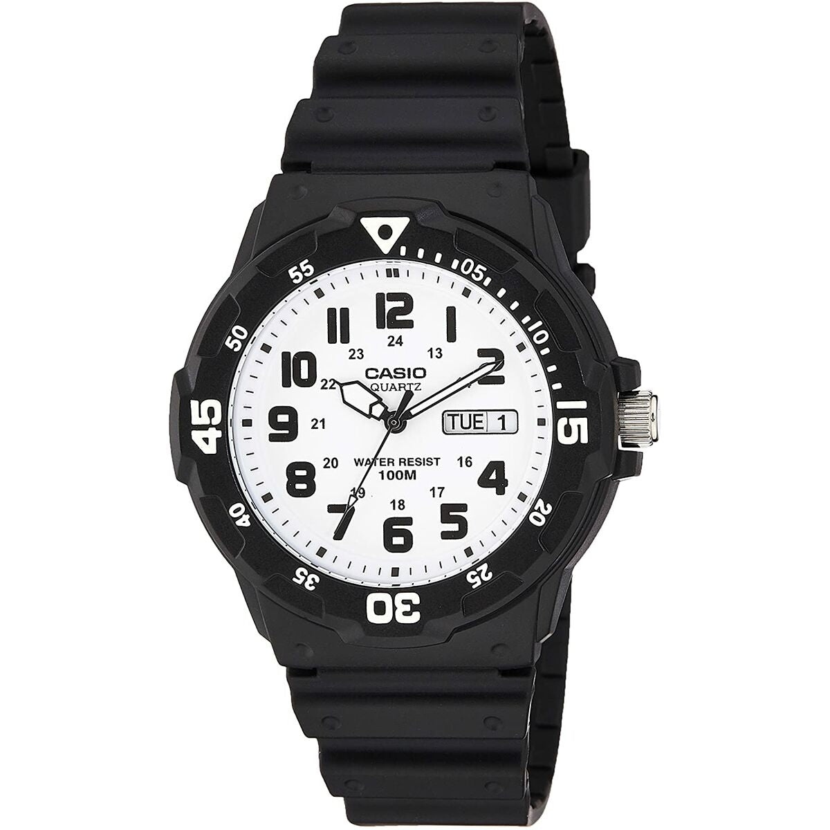 Men's Watch Casio MRW-200H-7 Black (Ø 44,5 mm) Casio