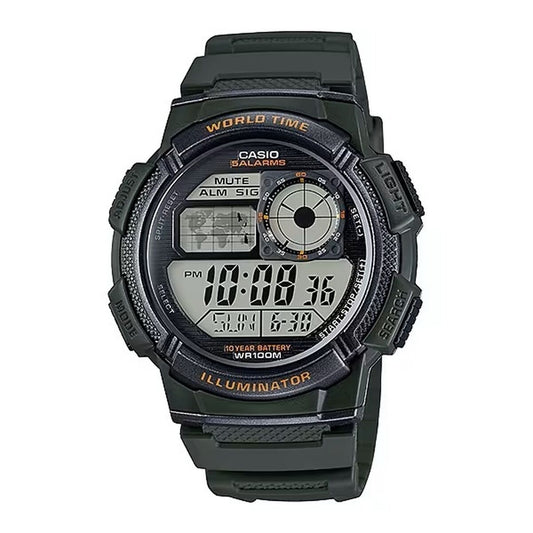 Men's Watch Casio WORLD TIME ILLUMINATOR (Ø 43 mm) Casio