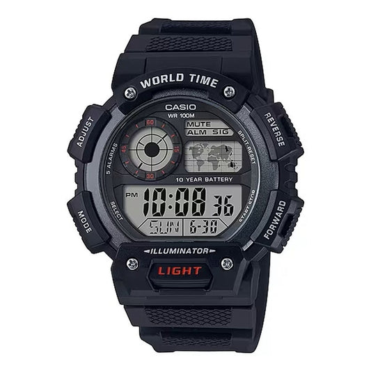 Men's Watch Casio ILLUMINATOR WORLDTIME (Ø 51 mm) Casio