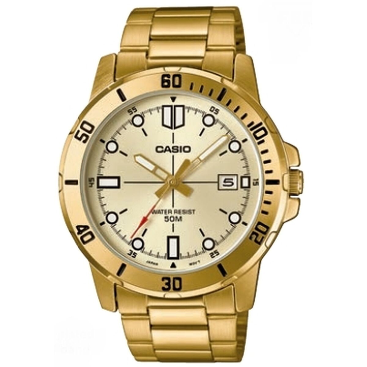 Men's Watch Casio DIVER Golden (Ø 45 mm) Casio