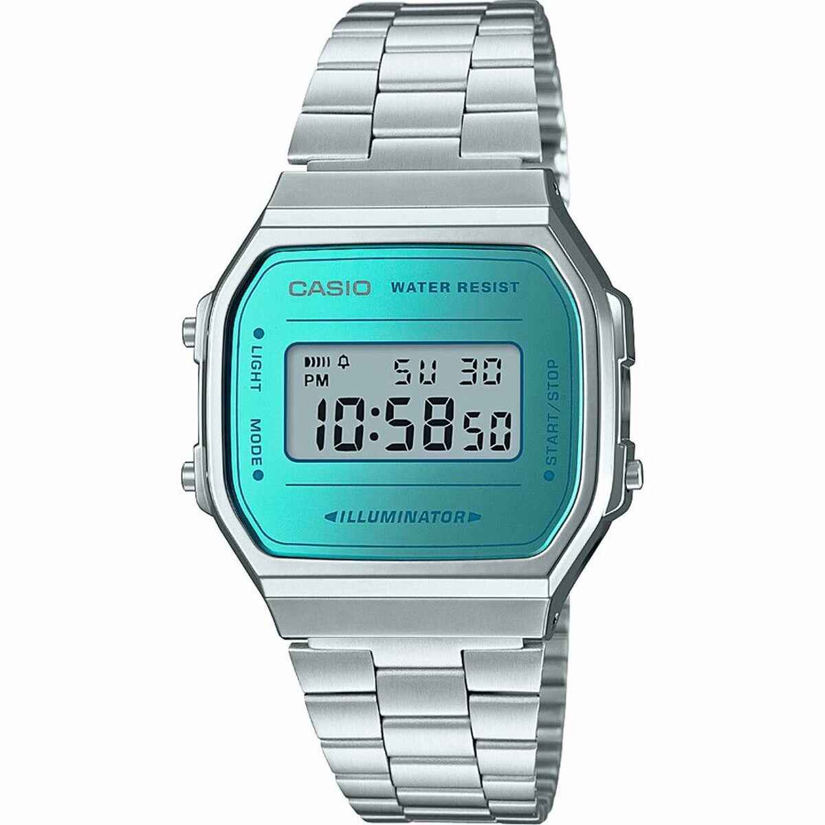 Men's Watch Casio A168WEM-2EF Silver Casio