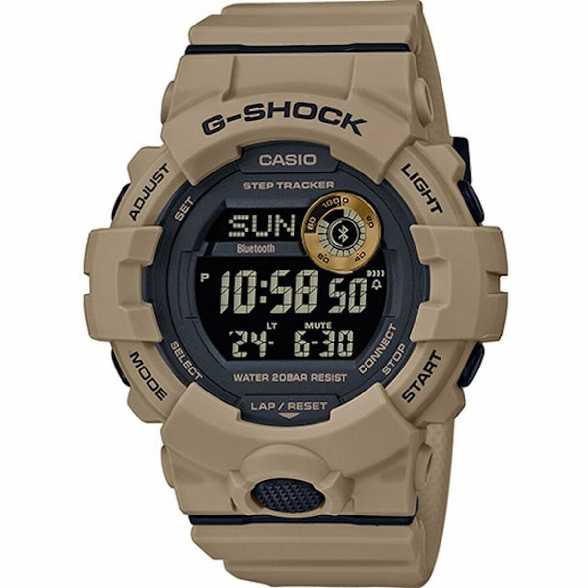 Men's Watch Casio G-Shock G-SQUAD Black (Ø 48 mm) (Ø 48,5 mm) Casio G-Shock