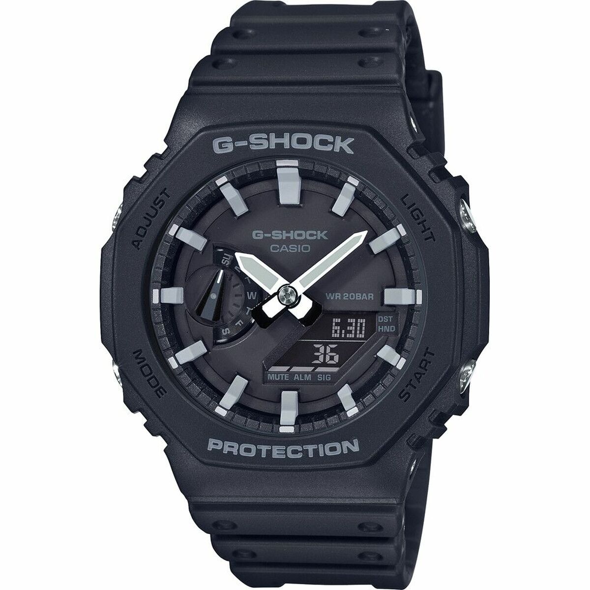 Unisex Watch Casio G-Shock GA-2100-1AER Casio G-Shock