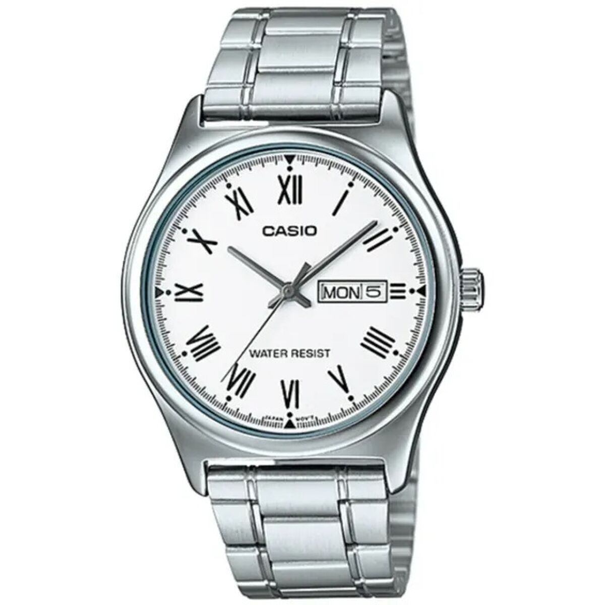 Men's Watch Casio EASY READER Silver (Ø 38 mm) Casio