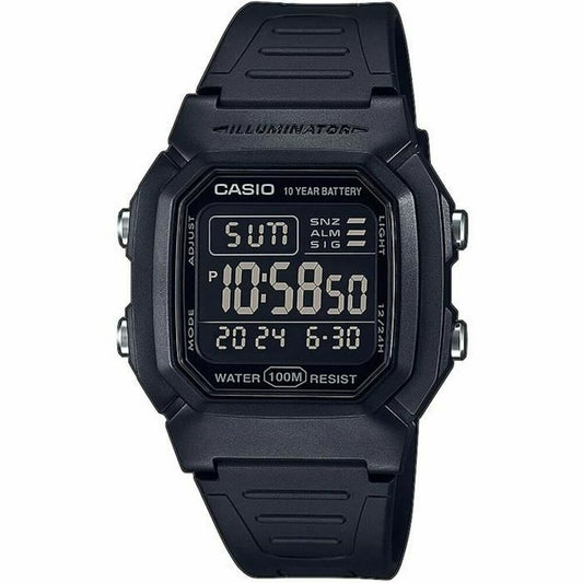 Men's Watch Casio W-800H-1BVES Ø 36 mm Black Casio