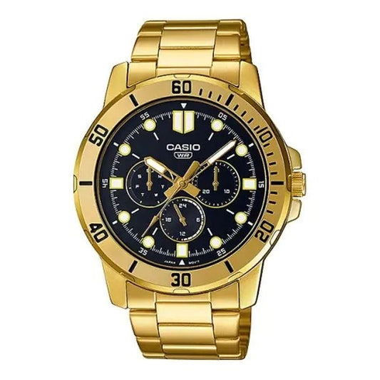 Men's Watch Casio DIVER MULTIFUCTION GOLD - BLACK (Ø 49 mm) Casio