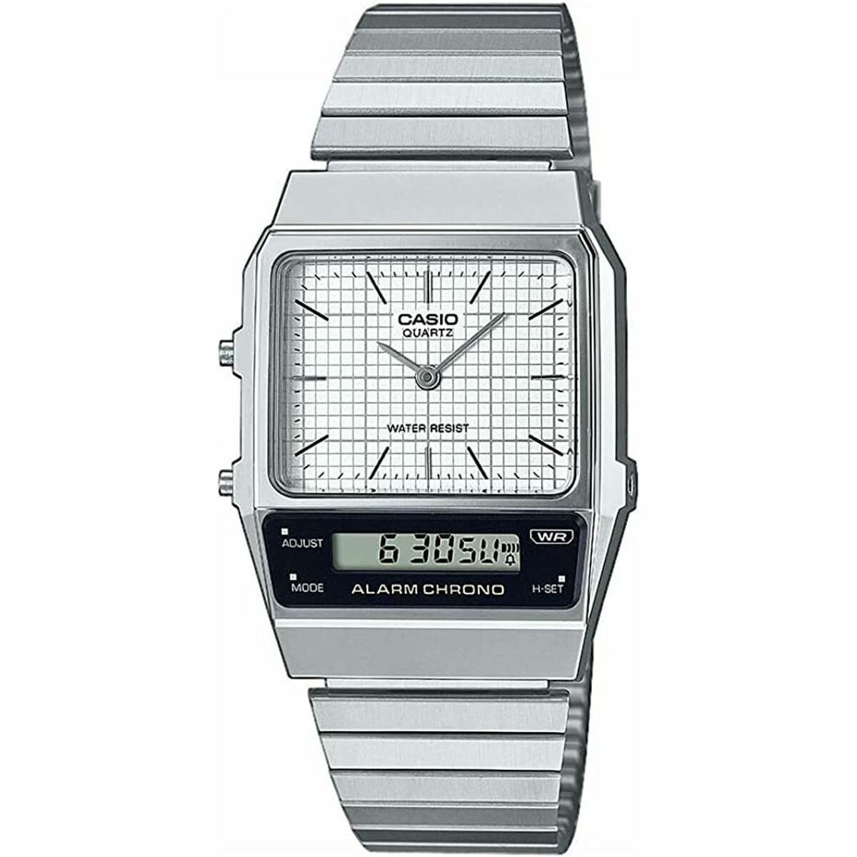 Unisex Watch Casio VINTAGE EDGY COLLECTION Silver (Ø 40 mm) Casio