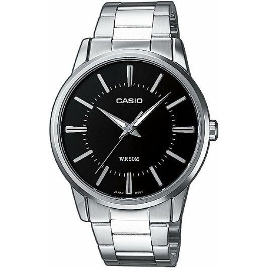 Men's Watch Casio MTP-1303PD-1AVEG Black Silver (Ø 40 mm) Casio