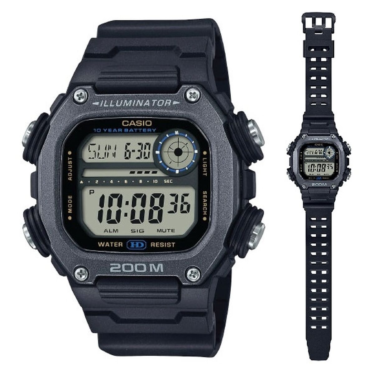 Men's Watch Casio ILLUMINATOR DIVER (Ø 50 mm) Casio