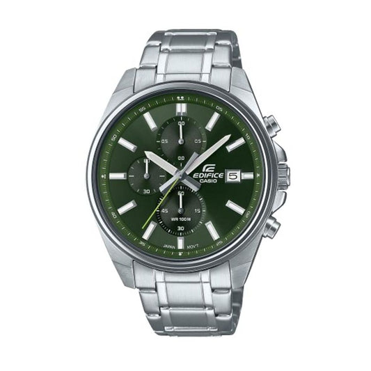 Men's Watch Casio EFV-610D-3CVUEF Green Silver Casio