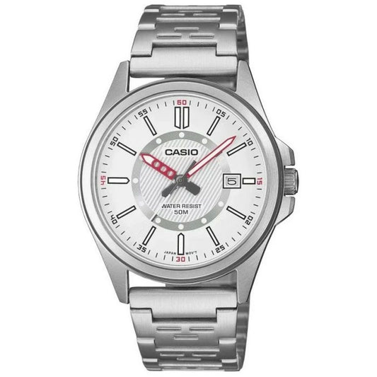 Men's Watch Casio ENTICER GENT Silver (Ø 40 mm) Casio