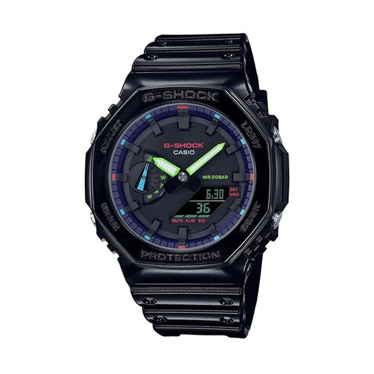 Men's Watch Casio GA-2100RGB-1 (Ø 48 mm) Casio